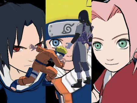 Naruto Gekit Ninja Taisen para GameCube, en imgenes