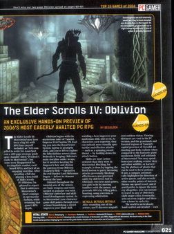 Llega a Espaa la versin PS3 de The Elder Scrolls IV Oblivion Game of the Year