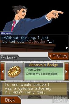 Nuevas imgenes de Phoenix Wright - Justice For All