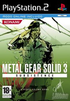 Metal Gear Solid 3 Subsistance para el prximo da 5 de Octubre