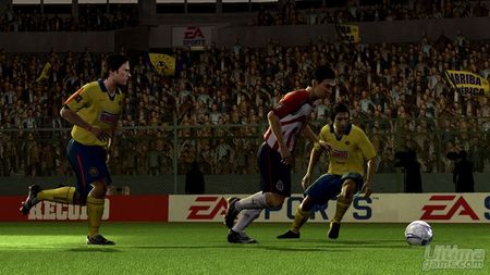 Real Madrid - Villareal en FIFA 07 de Xbox 360