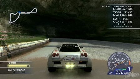 El Angelus y el Crinale, mucho ms detallados en Ridge Racer 7