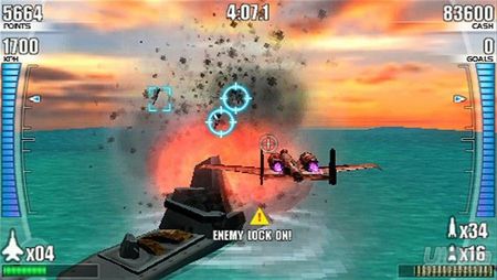 Conquista los cielos virtuales de PSP con After Burner: Black Falcon