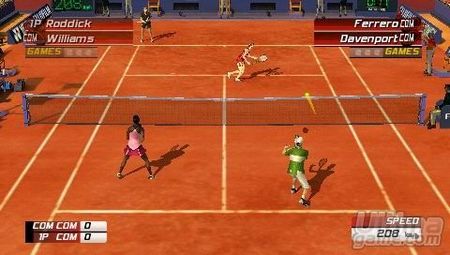 Mejora tu servicio con Virtua Tennis 3 para PSP