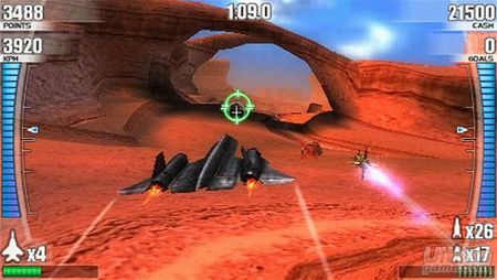 Nuevas imgenes de After Burner - Black Falcon para PSP