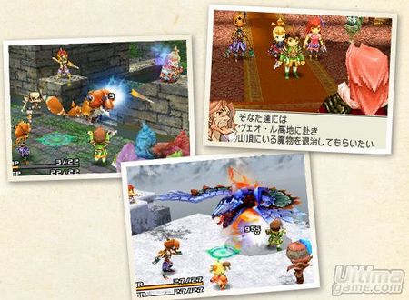 Imgenes y nuevos detalles del lanzamiento europeo de Final Fantasy Crystal Chronicles - Ring of Fates