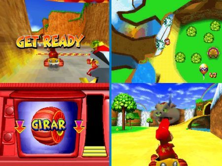 Nuevas imgenes y artworks de Diddy Kong Racing DS