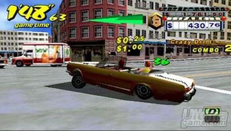 Encinde el taxmetro - Nuevas imgenes de Crazy Taxi Fare Wars