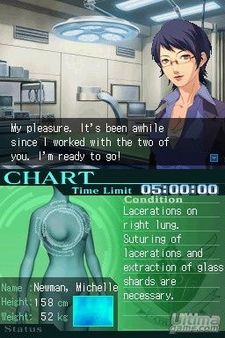 Atlus nos trae nuevas capturas de Trauma Center 2 para Nintendo DS