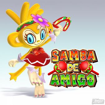 Necesitaremos 2 wiimandos para jugar a Samba de Amigo 