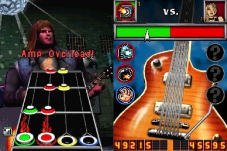 Descubre la apariencia de Guitar Hero On Tour de Nintendo DS