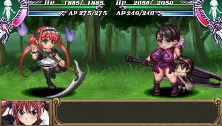 Queens Blade sigue caldeando los circuitos de PSP