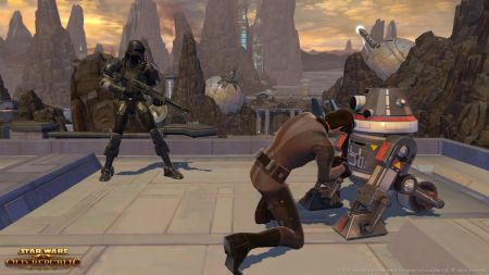 Star Wars : The Old Republic muestra su potencial en vdeo