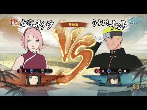 Naruto Shippuden Ultimate Ninja Storm 4 : SASUKE ADULTO VS NARUTO HOKAGE !  Y TRAJES DLC 2 