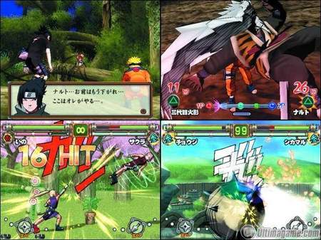 As lucha un ninja; nuevas capturas y detalles de Naruto - Ultimate Ninja 2 para PS2