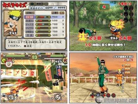 As lucha un ninja; nuevas capturas y detalles de Naruto - Ultimate Ninja 2 para PS2