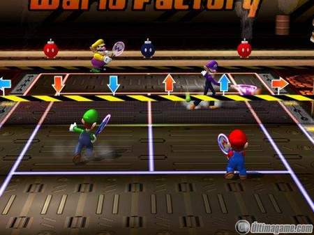 68 nuevas capturas de Mario Power Tennis para GameCube