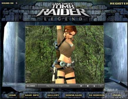 Galera de imgenes de Tomb Raider Legend para GBA