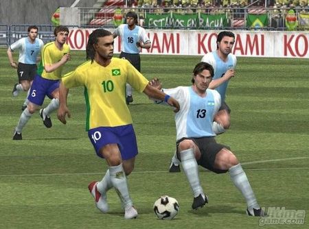 8 nuevas imgenes de la versin PlayStation Portable de Pro Evolution Soccer 5