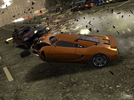 Las diferencias de Burnout Revenge para Xbox 360, en vdeo