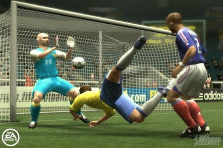 Primer video en movimiento de la versin Xbox 360 de FIFA 06