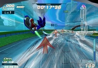 SEGA abre la pgina Web oficial en espaol de Sonic Riders