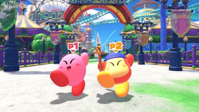 Multijugador de Kirby y la Tierra Olvidada en Ultimagame