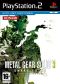 portada Metal Gear Solid 3 Snake Eater PlayStation2