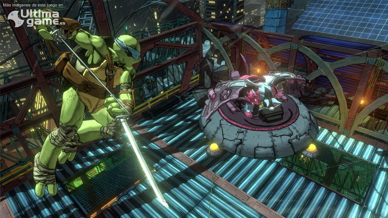 Las Tortugas se enfrentan a Shredder en su desafío final  de Teenage Mutant Ninja Turtles: Mutantes en Manhattan - imagen 8